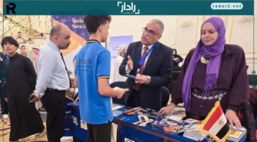 جامعة طنطا تبرز في المعرض الخليجي للتعليم بالسعودية بالصور